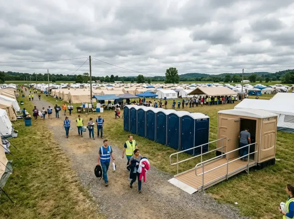 disaster-relief-camp-restrooms-010 — frequently asked questions, Dumpster & Portable Bathrooms Rental in Vandalia, IL